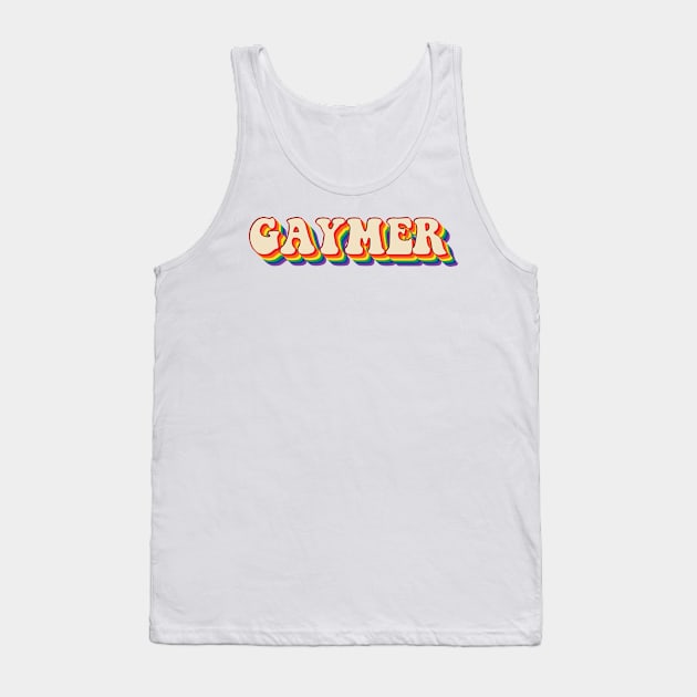 Gaymer Tank Top by n23tees